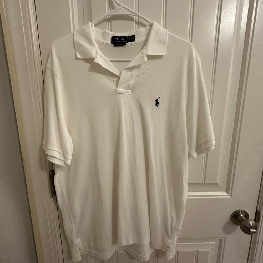 Ralph Lauren Men's Classic White Polo Shirt